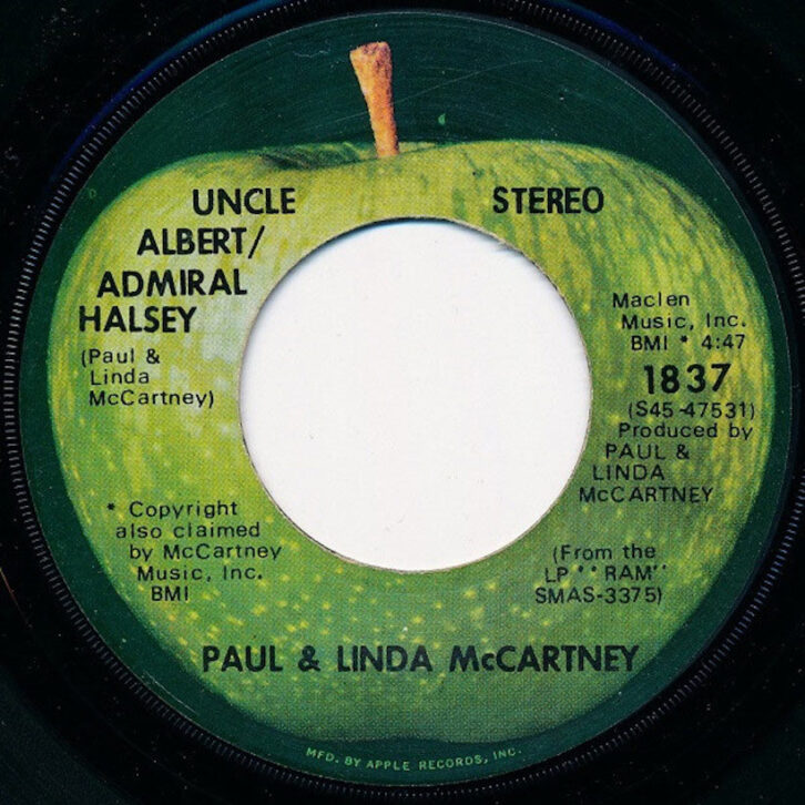Paul McCartney - Uncle Albert Admiral Halsey