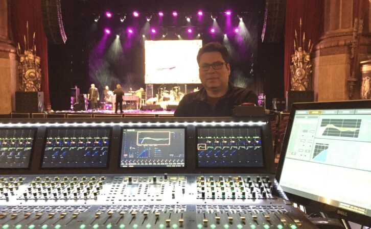 Fern Alvarez tackles the Elvis Costello FOH mix with an Avid S6L nightly.