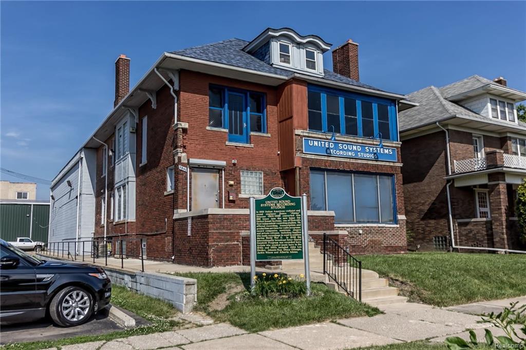 Detroit’s Historic United Sound Systems Recording Studios for Sale