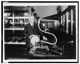 Emile Berliner 8X10 Photo Picture inventor gramophone disc record microphone #5 