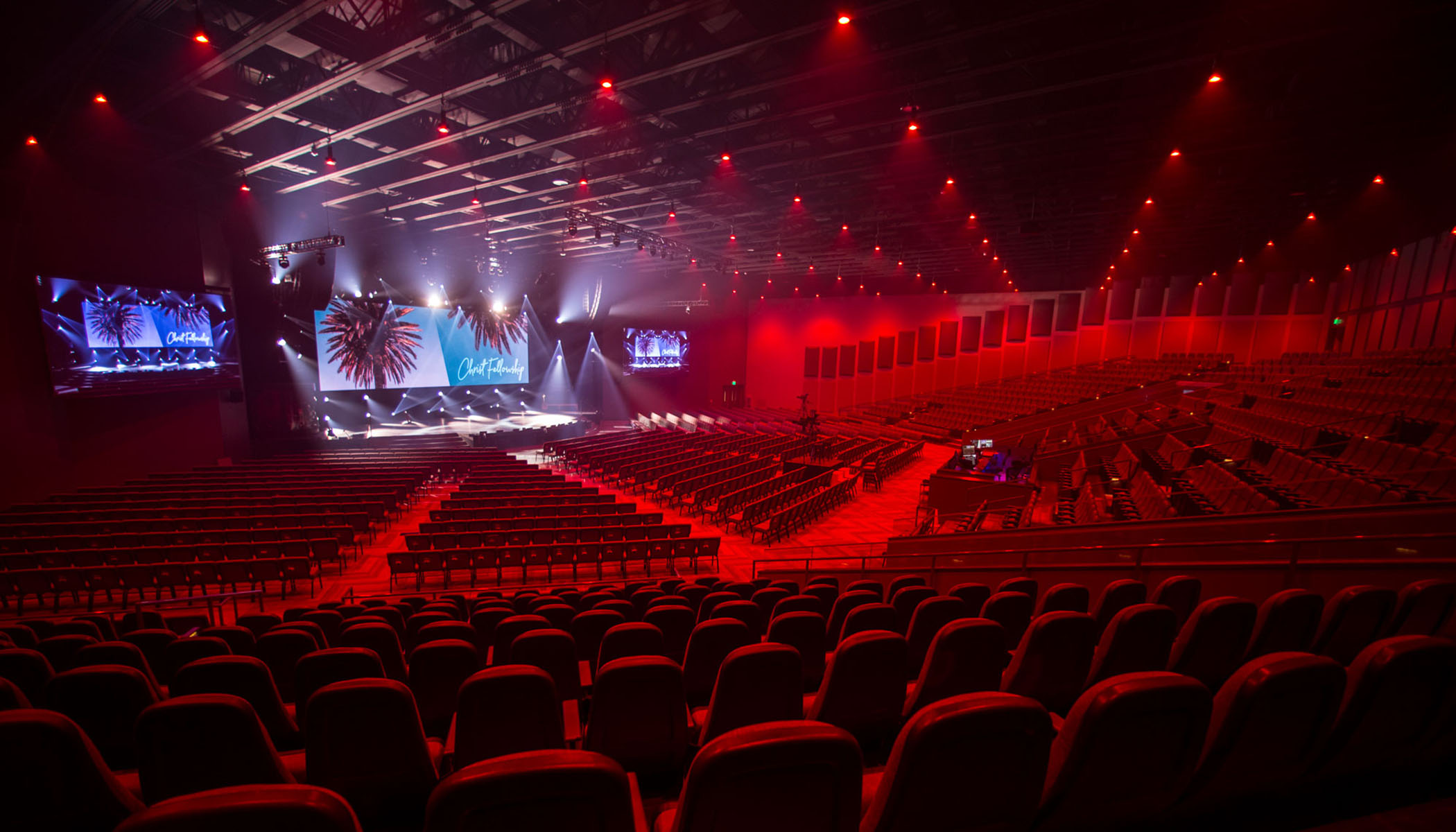 Christ Fellowship Designed with LAcoustics K2 Integration in Mind