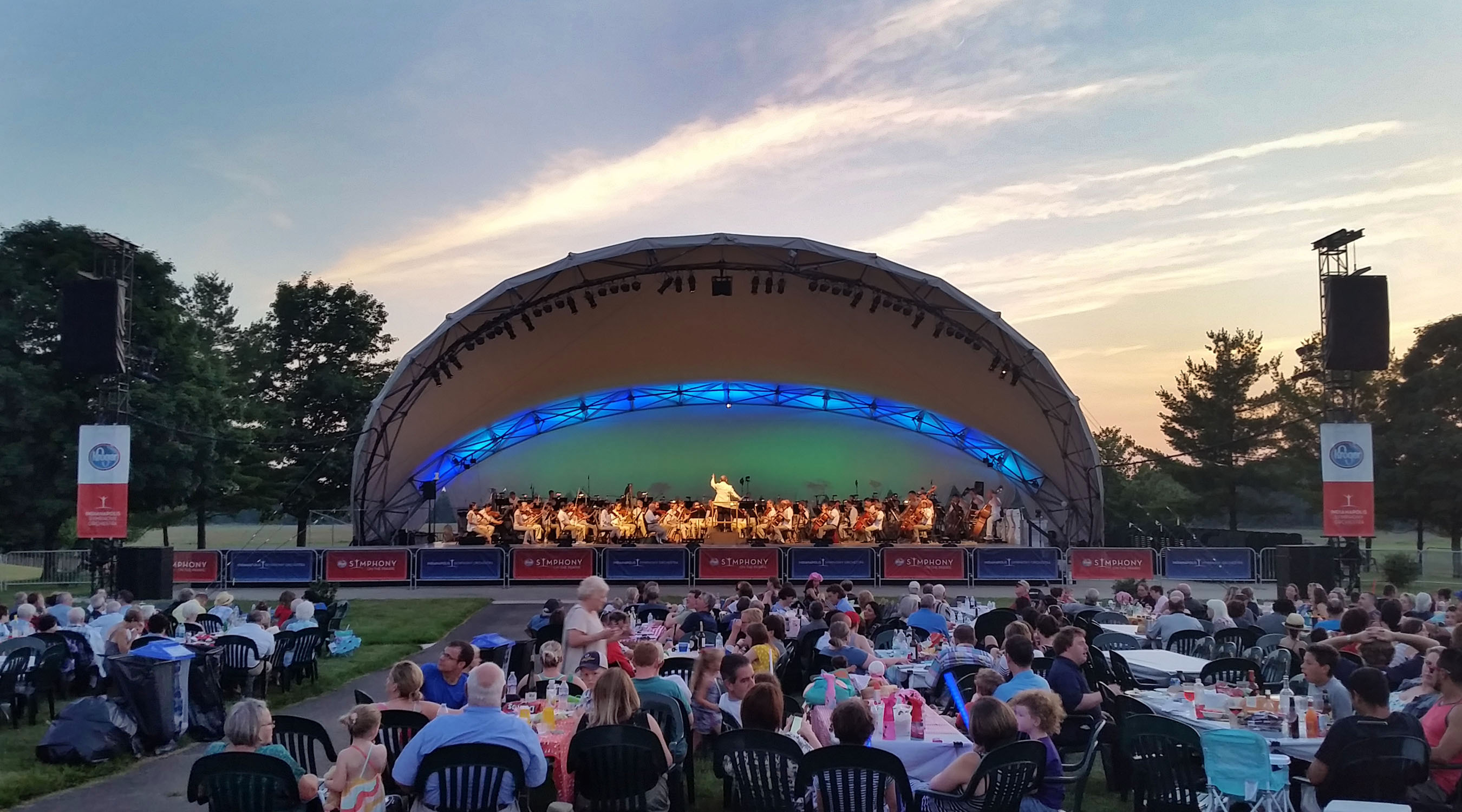 LAcoustics Sings with the Strings Under Conner Prairie’s Evening Skies