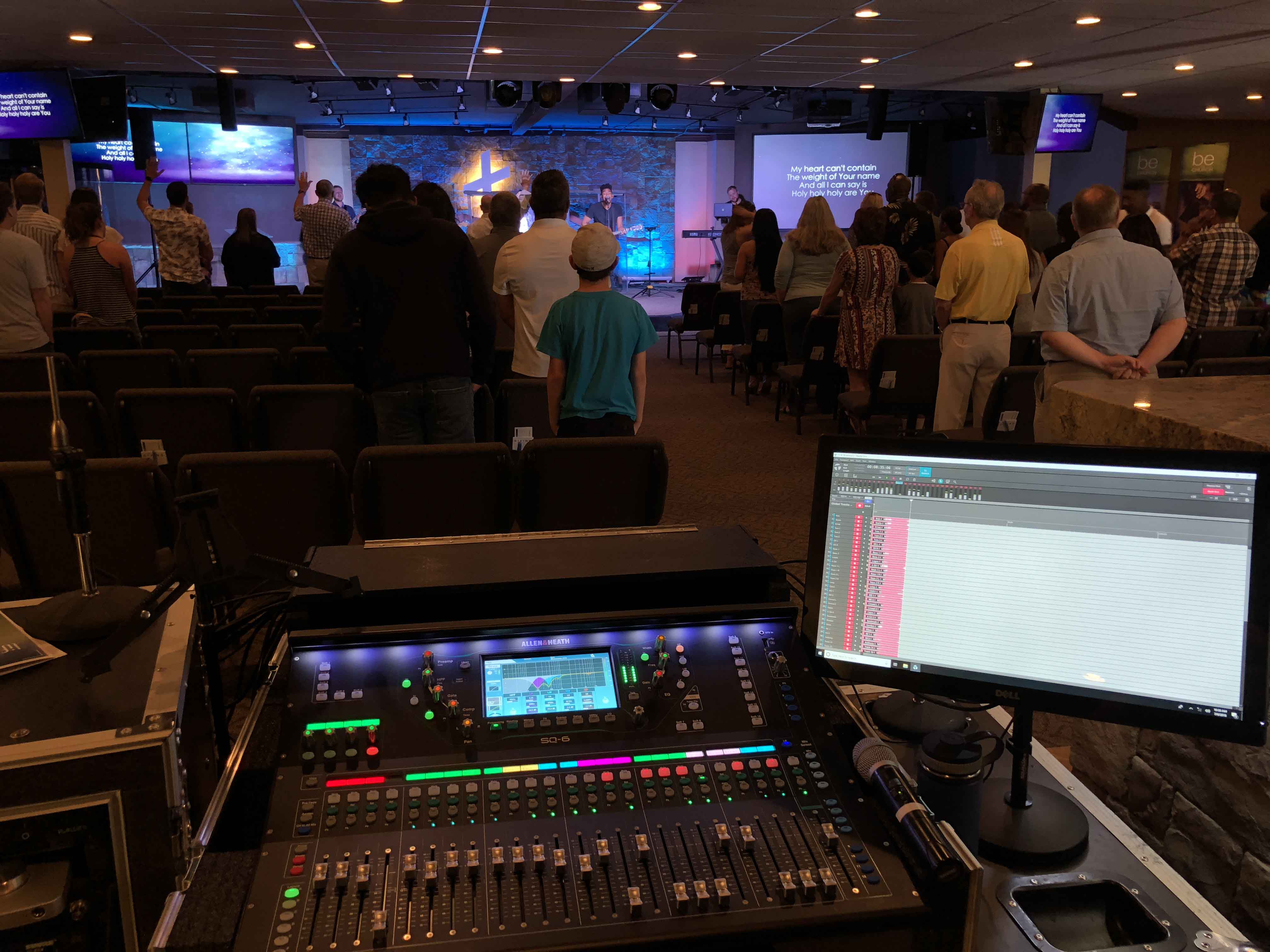 A Summer Camp Essential Allen & Heath's SQ6 Digital Mixer