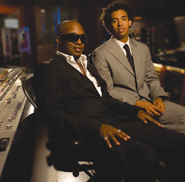 The Underdogs: Damon Thomas (left) and Harvey Mason Jr.