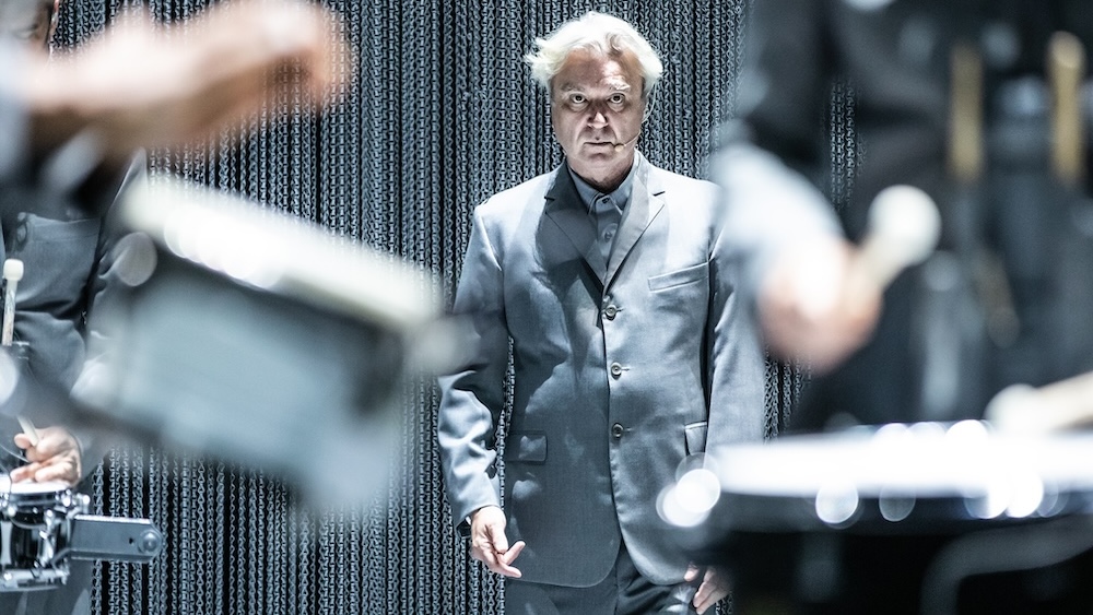 David Byrne’s American Utopia takes his worldwide tour to a single, more intimate venue for 16 weeks.Photo: Matthew Murphy.