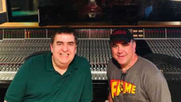 Glenn Rosenstein (left) and Rodney Hall inside FAME Recording Studios' legendary Studio B.