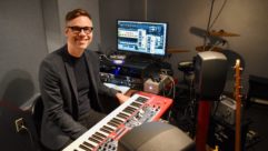 As associate music director on Late Night with Seth Meyers, Eli Janney uses a slew of Universal Audio gear to record eight new songs daily for reference use during the day’s broadcast.