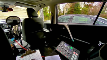 Engineer Frank Verderosa hit the road to get the voice-over he needed, using his SUV as a control room and the VO artist's car as a booth.