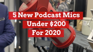 Podcast mics under $200