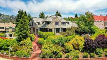 The mansion was built in 1997 by Green Day frontman Billie Joe Armstrong.