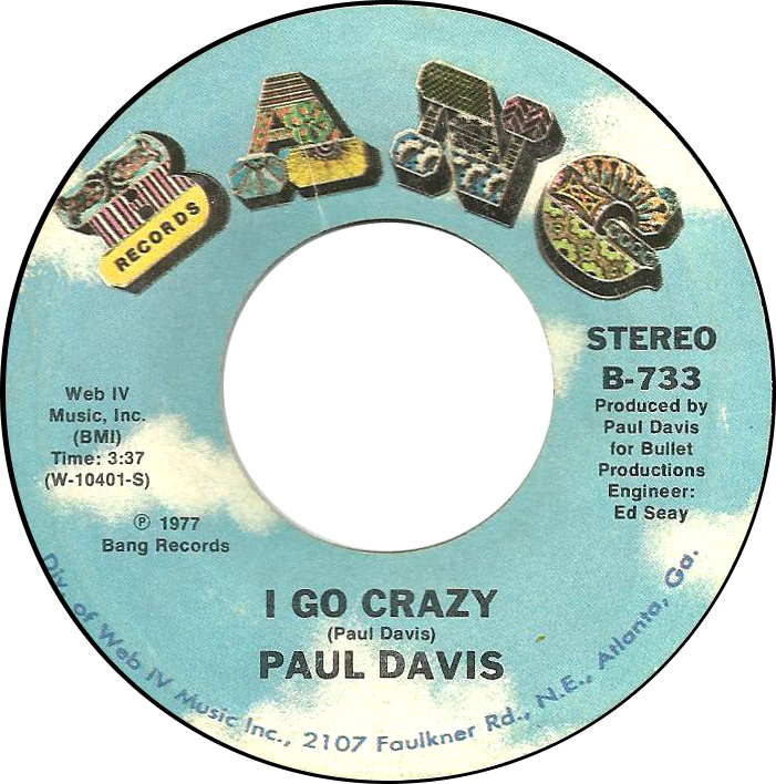 Classic Tracks Paul Davis’ "I Go Crazy"