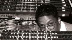 Herbie Hancock in the studio