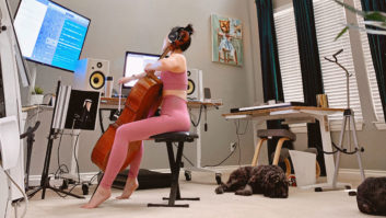 Grammy-nominated cellist Tina Guo produces music for TV, film and games in her home studio.