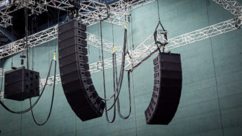 The venue features seven hangs of KSL line arrays