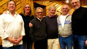 METAlliance founding members included (l-r) the late Ed Cherney, Chuck Ainlay, Al Schmitt, George Massenburg, Elliot Scheiner and Frank Filipetti.