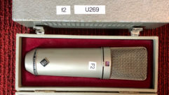 Neumann U269 microphone in case