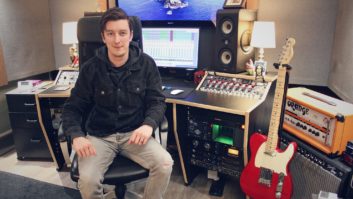 Producer and songwriter Gareth Nuttall recently changed the workflow at his studio in Greater Manchester, England, replacing a mixing console with a Neve 1073OPX Octal preamplifier.