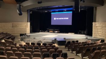 Austin Stone Church updated its newest campus with a d&b audiotechnik Y series line array system