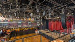 A d&b audiotechnik Vi line array system brings concert performances to multiple floors—and 19 lanes of bowling—at Brooklyn Bowl Nashville.