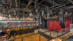 A d&b audiotechnik Vi line array system brings concert performances to multiple floors—and 19 lanes of bowling—at Brooklyn Bowl Nashville.