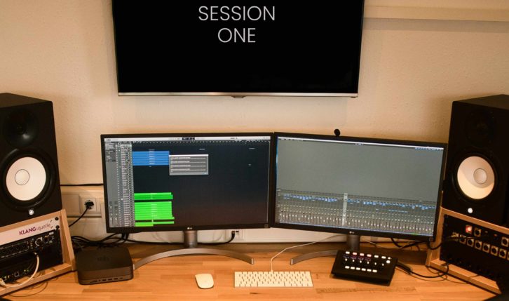 German studio Session One is centered around an Allen & Heath dLive system.