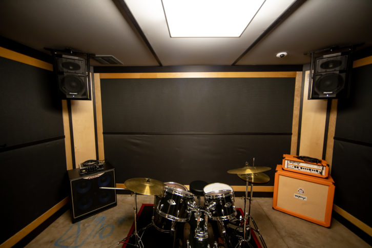 Pioneer Professional Audio’s XPRS Speakers were installed in all Pirate band rehearsal rooms.