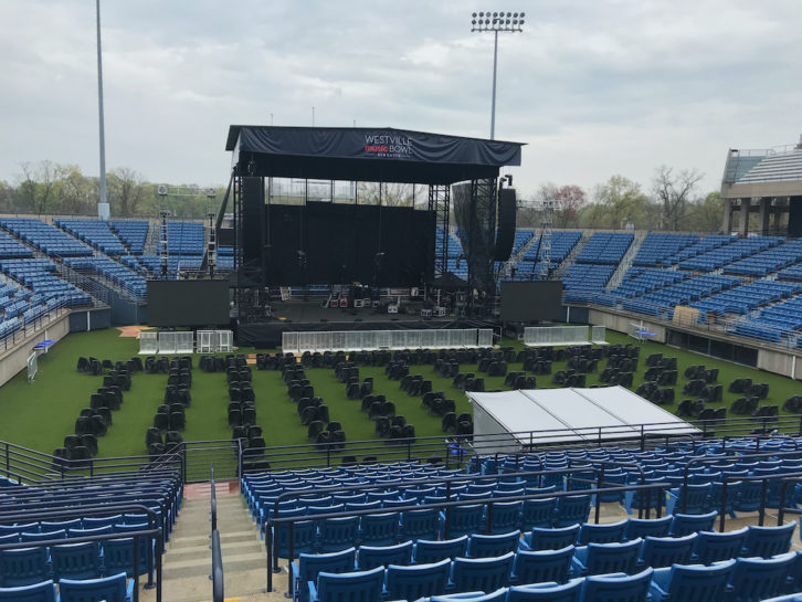 Built 30 years ago, the former Connecticut Tennis Center has been reinvented as Westville Music Bowl, a 10,000-seat concert venue.