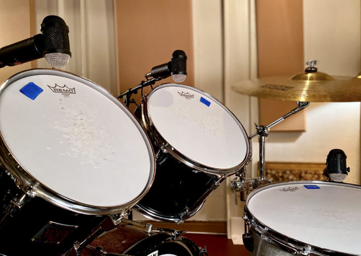 The Lauten Audio LS-308 excels on all parts of a drum kit, with a flair for toms.