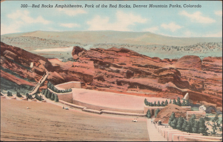 Red Rocks Amphitheatre, circa 1941