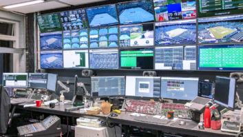 The AELTC master control room