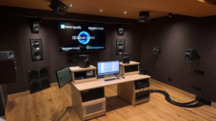 Immersive content production company Sonosphere has built a “hub studio” that accommodates all surround sound formats, up to 11.1.8 Dolby Atmos.