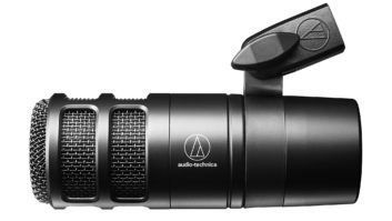 Audio-Technica AT2040 Hypercardioid Dynamic Podcast Microphone.