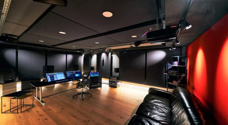 msm Studio Group removed a cinema screen and movie theater to better focus on mixing Dolby Atmos Music.
