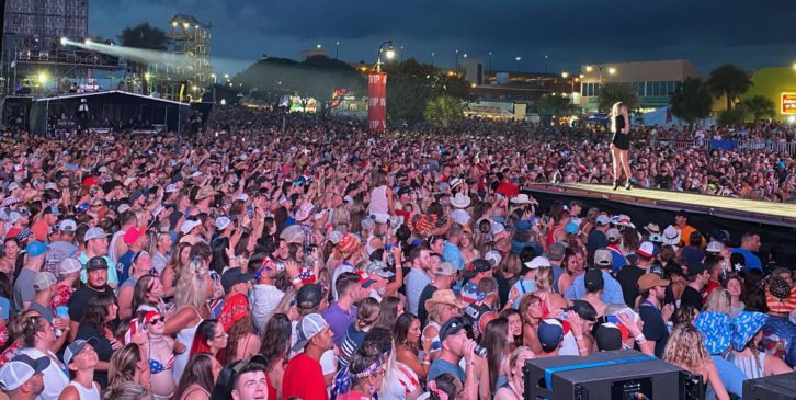 Kelsea Ballerini is set to return to Myrtle Beach, South Carolina (seen here) for the 2021 Carolina Country Music Fest.