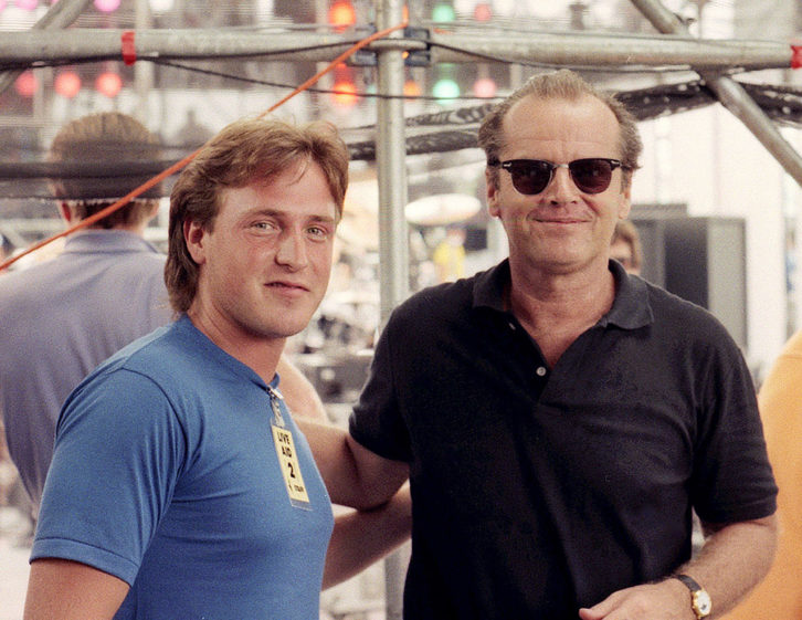 Andrew Funk and Jack Nicholson