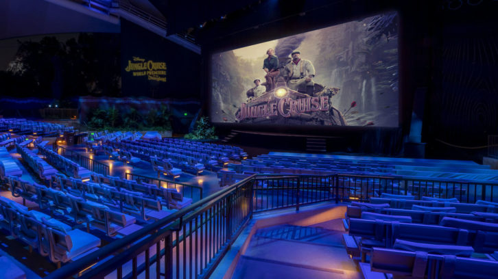 The high-profile premiere was held at the Fantasyland Theater in Disneyland on July 24, 2021