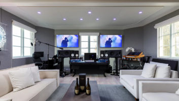 Big Sean's home studio. Photo: TheAgencyRe.com