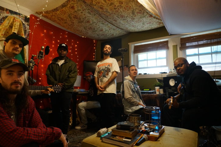 StillFamilia, from left: Sandbox, Melldose, Tim Gent, JTMuzik, Gates Gustafson and A.B. Eastwood.