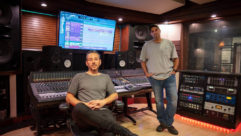 Quad Studios partners Alessio Casalini (seated) and Ricky Hosn.