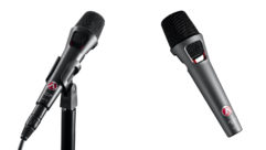 Austrian Audio's OD505 (left) and OC707 handheld vocal mics.