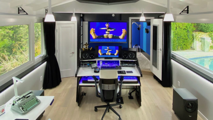 Composer Scooter Pietsch has completed a new 350-square-foot studio at his home in collaboration with WSDG.