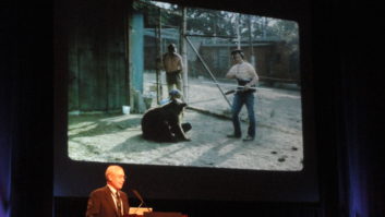 Ben Burtt at the 129th AES Convention in 2010.