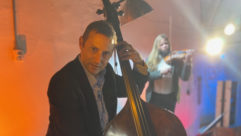 Bassist/composer/ bandleader Sascha Jacobsen.
