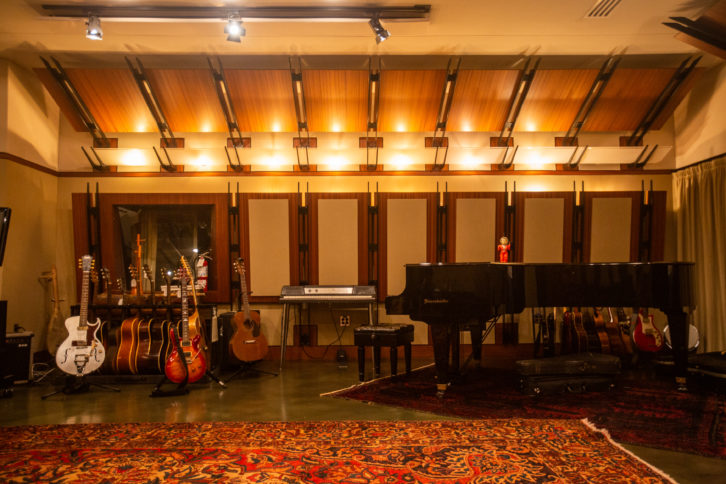 Danny Elfman's facility includes a sizable live room. Photo: James Donnelly.