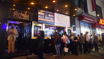 Re-opening night at the Blue Note. PHOTO: Nagamitsu Endo