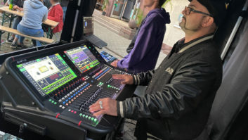In Heidelberg's Old Town, Kulturhaus Karlstorbahnhof concert hall/nightclub has a new Allen & Heath Avantis console while it waits to move into a new venue.