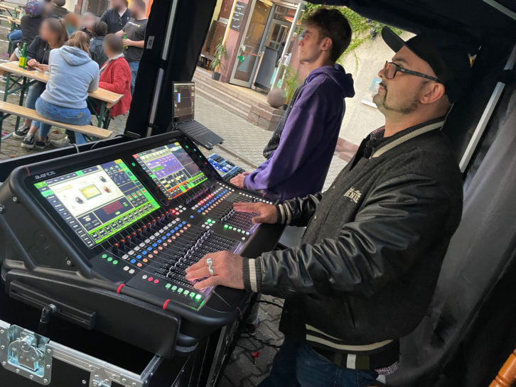 In Heidelberg's Old Town, Kulturhaus Karlstorbahnhof concert hall/nightclub has a new Allen & Heath Avantis console while it waits to move into a new venue.