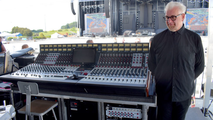 Kevin Lemoine used a 32-channel Rupert Neve Designs 5088 console to mix Green Day nightly, marking the first time the studio desk has ever been taken on the road.