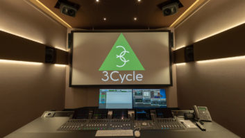 Rome, Italy-based 3Cycle recently built its own studio facilities for dubbing work, outfitted with Genelec monitors and subwoofers.