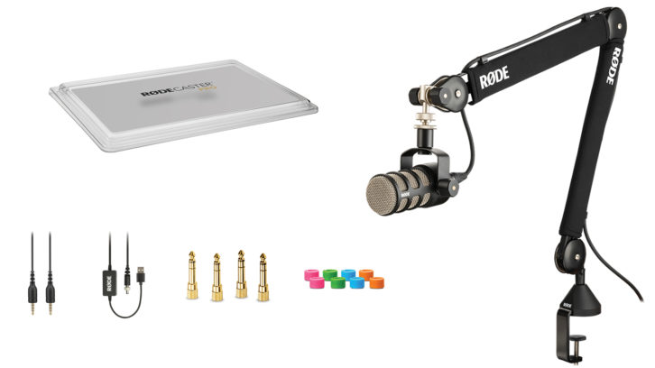 Rode has released a number of accessories for its Rodecaster Pro podcast production studio in recent times.